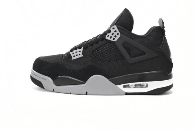 TBkick Canvas Jordan 4 DH7138-006 Black Air 0730